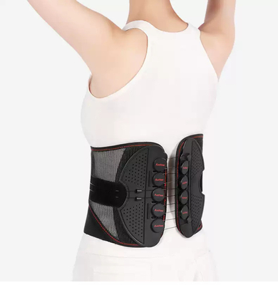 Поддержка обжатия Breathable стойки станины шкива сетки облегченная поясничная регулируемая