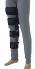Расчалка колена черного облегченного столба Оп прикрепленная на петлях для остеоартрита, артрита