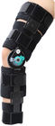 Расчалка колена черного облегченного столба Оп прикрепленная на петлях для остеоартрита, артрита
